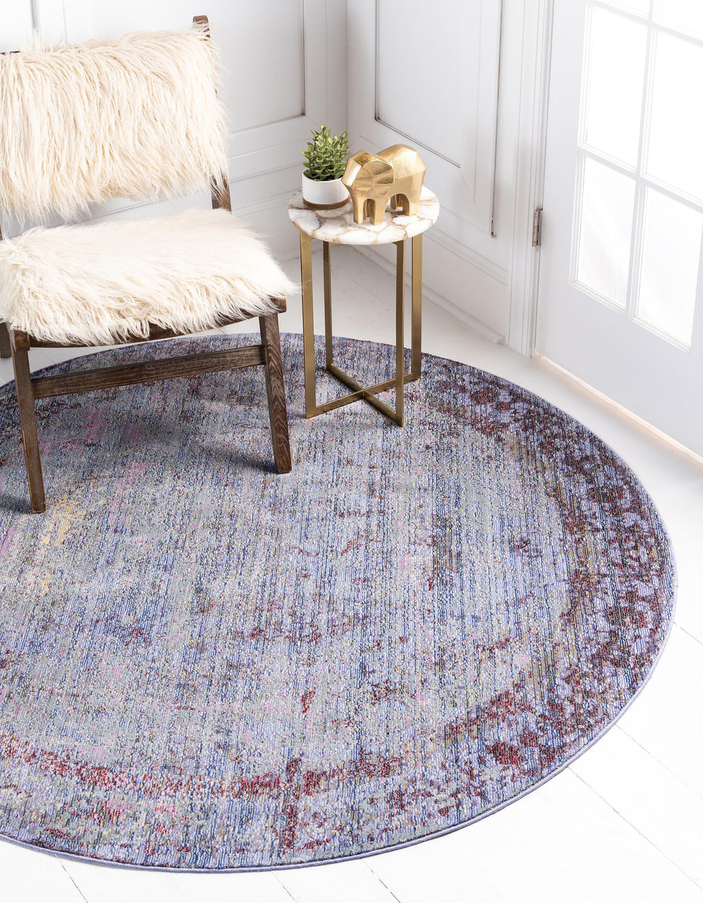 Zaire - Violet Gradient Blend Rug